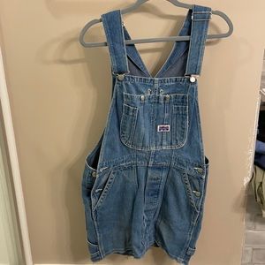 Big smith jean overalls skirt
